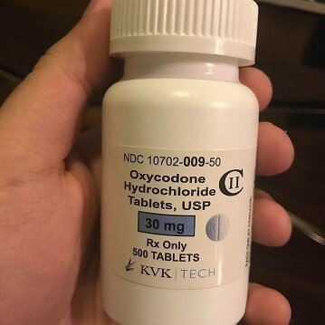 oxycodone 30mg 500tablets